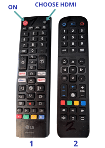 Beschreibung Fernbedienung